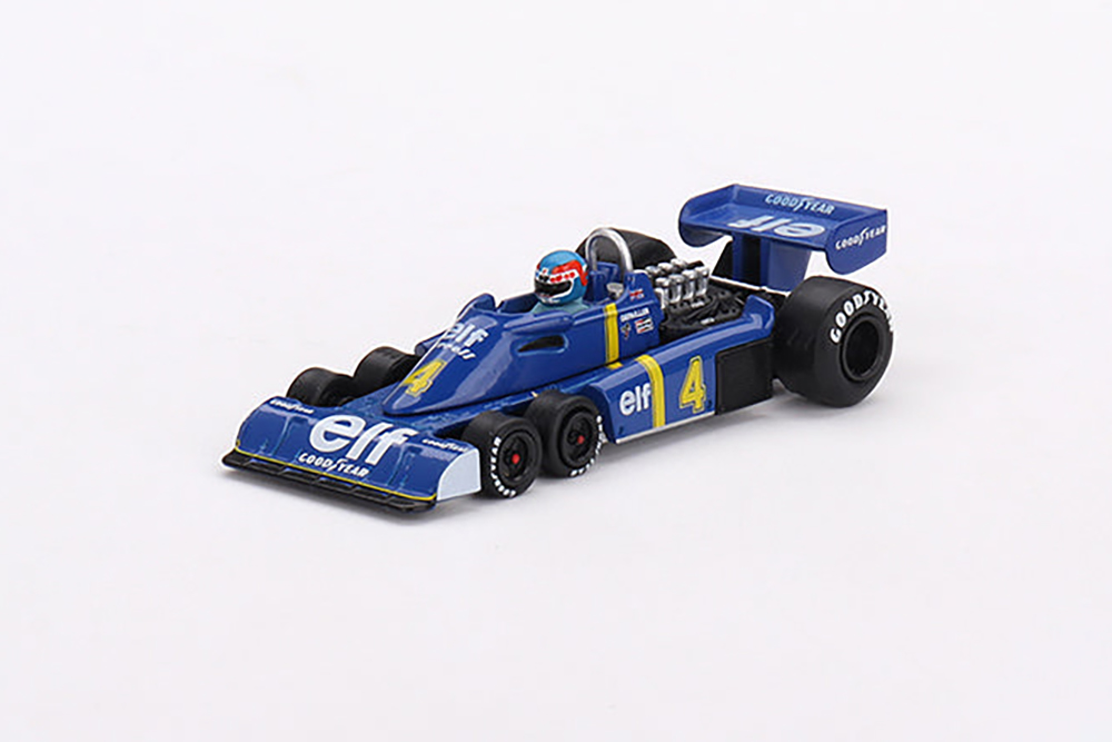 TYRRELL P34 2ND SWEDISH GP 1976 PATRIC DEPAILLER (ДЛИНА МОДЕЛИ 6-10 СМ)