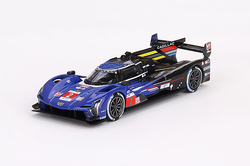 CADILLAC V-SERIES-R LMC55R 5.5L V8 TEAM CADILLAC RACING N 2 3RD 24H LE MANS 2023 EARL BAMBER ALEX LYNN RICHARD WESTBROOK (ДЛИНА МОДЕЛИ 6-10 СМ)