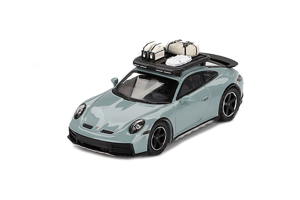 PORSCHE 911 (992) DAKAR 2024 (ЛЕВОРУЛЬНЫЙ) ЗЕЛЕНЫЙ