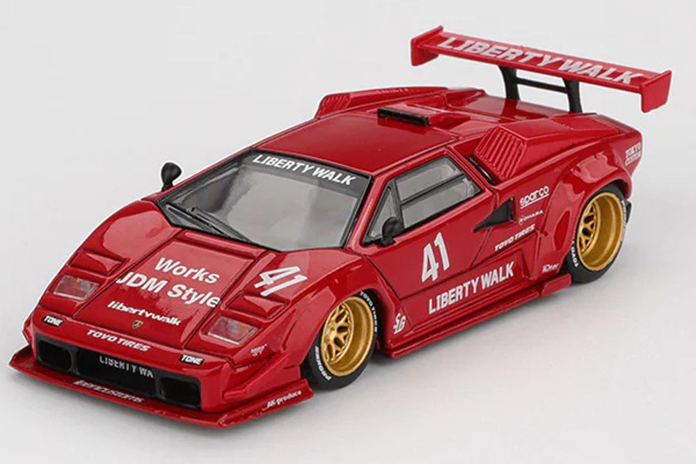 LAMBORGHINI COUNTACH LB-WORKS #41 (2025) / ЛАМБОРГИНИ КУНТАШ ЛБ-ВОРКС КРАСНЫЙ