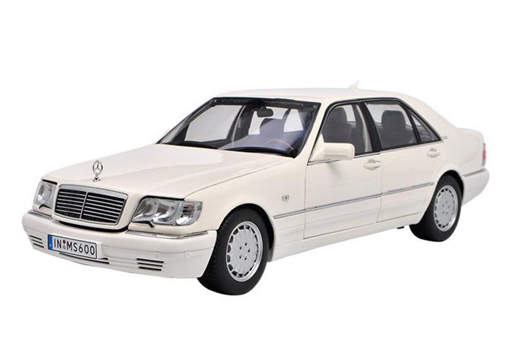 MERCEDES W140 S-CLASS S600 1994-98 WHITE / МЕРСЕДЕС С600 БЕЛЫЙ