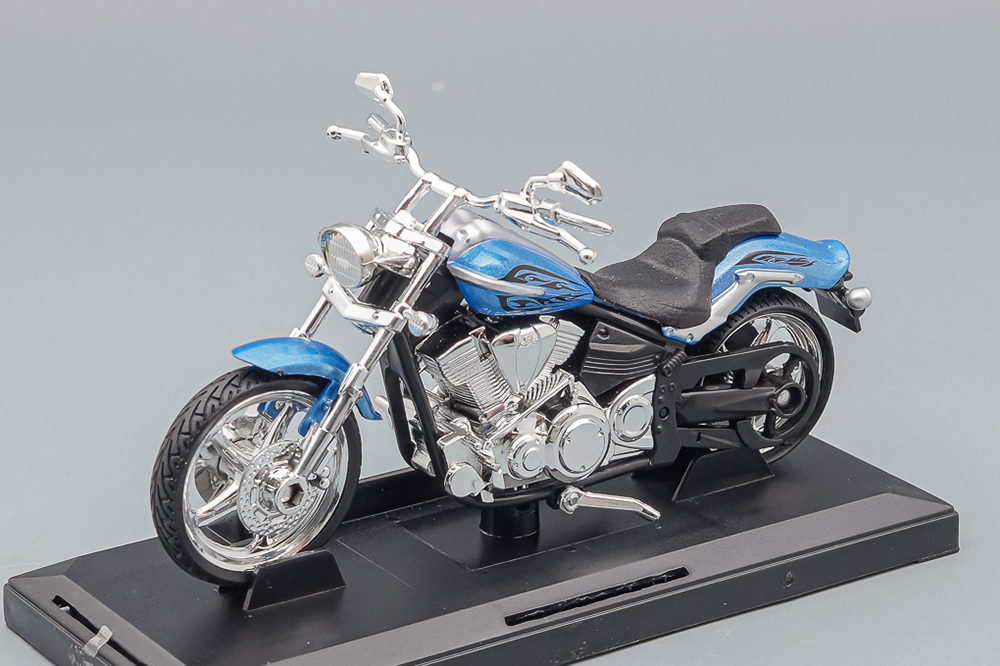YAMAHA RAIDERS S 2011, LIGHT BLUE MET BLACK