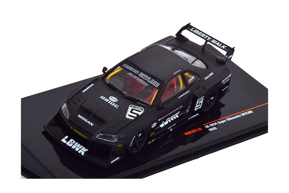 NISSAN LB-ER34 #5 SUPER SILHOUETTE SKYLINE 2020 BLACK
