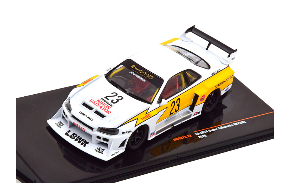 NISSAN LB-ER34 #23 SUPER SILHOUETTE SKYLINE 2020 WHITE