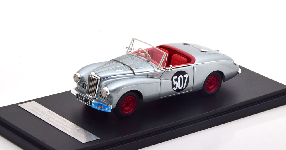 SUNBEAM ALPINE NO 507 RALLY DES ALPES 1953