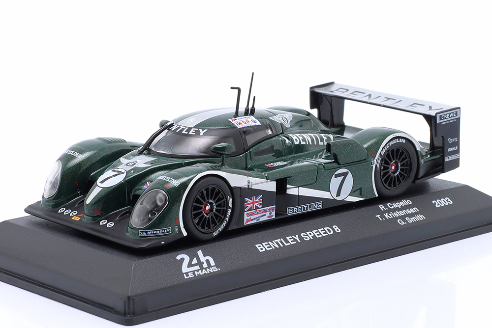 BENTLEY SPEED 8 #7 WINNER 24H LEMANS 2003 KRISTENSEN, CAPELLO, SMITH / БЕНТЛИ СПИД 8 ПОБЕДИТЕЛЬ 24 ЧАСА ЛЕ-МАН КРИСТЕНСЕН КАПЕЛЛО СМИТ