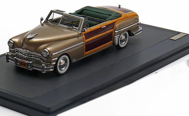 CHRYSLER TOWN & COUNTRY CONVERTIBLE 1949 GOLDEN GREEN
