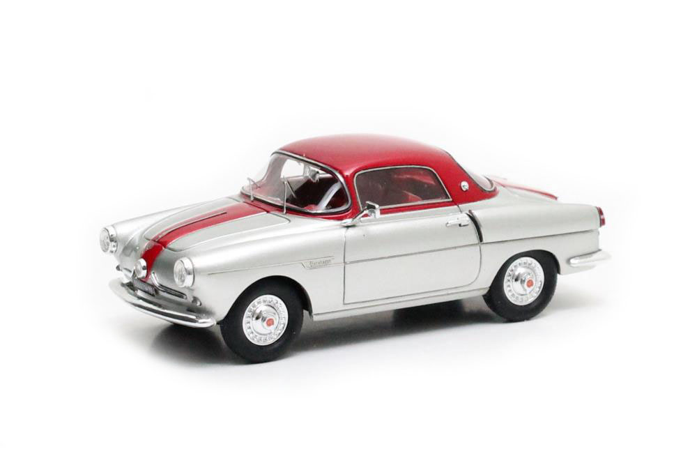 FIAT 600 VIOTTI COUPE 1959 СЕРЕБРИСТЫЙ/КРАСНЫЙ