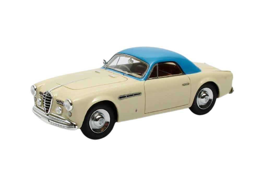 ALFA ROMEO 6C 2500 SUPERGIOIELLO GHIA COUPE 1950 BEIGE/BLUE