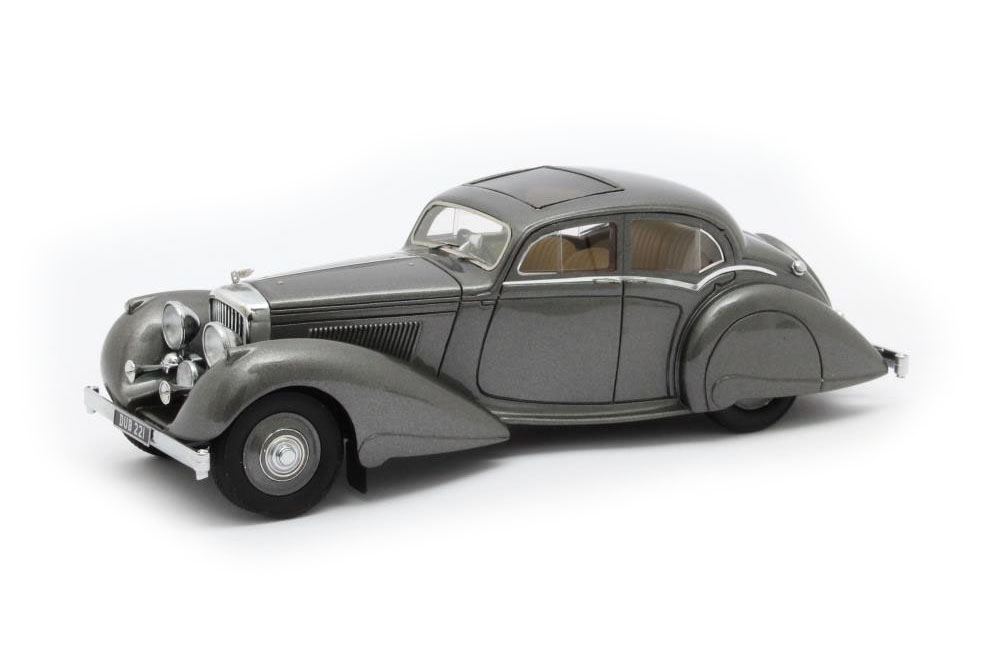 BENTLEY 4.25 PILLARLESS SALOON CARLTON 1937 METALLIC GREY