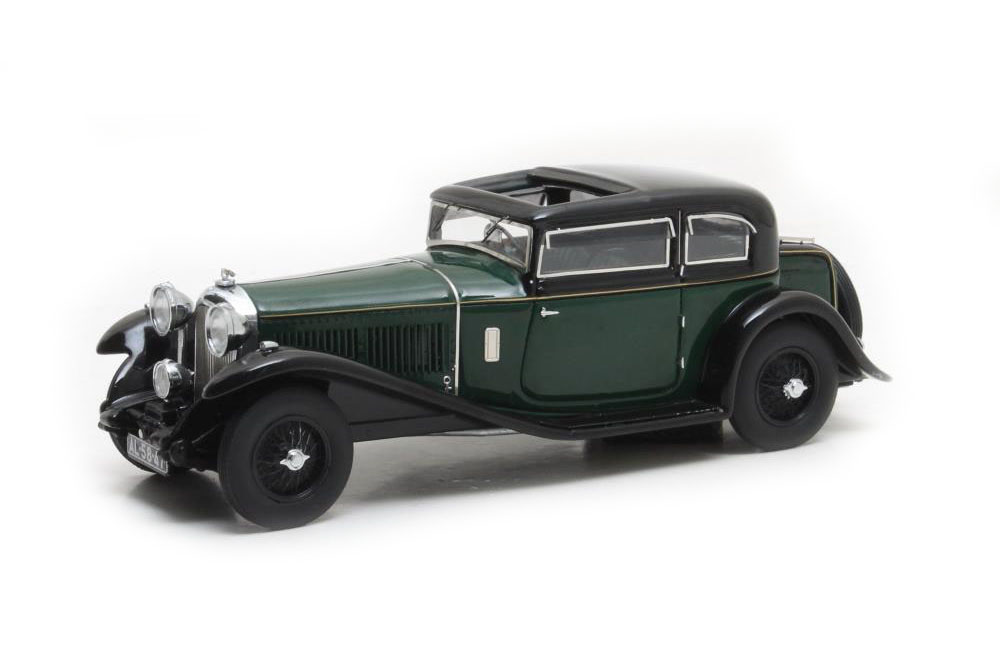 BENTLEY 8 LITRE MAYFAIR CLOSE COUPE SALOON 1932 GREEN/BLACK