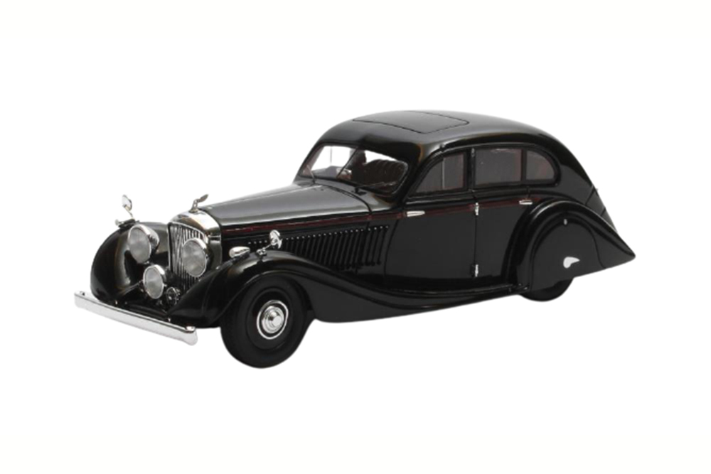 BENTLEY 4,5 LITRE GURNEY-NUTTING AIRFLOW SALOON #B81GP 1936 BLACK