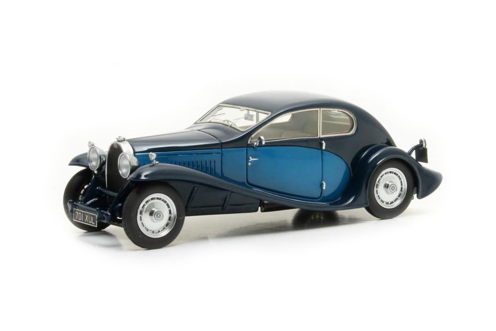 BUGATTI TYPE 46 SUPERPROFILE COUPE 1930 DARK BLUE/BLUE