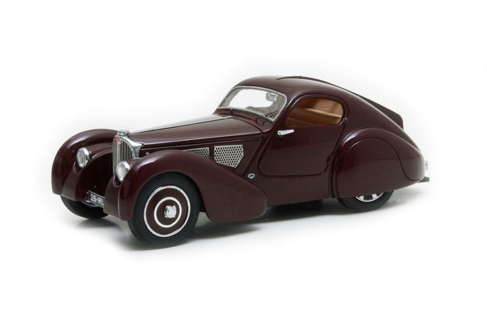 BUGATTI TYPE 51 DUBOS COUPE 1931 MAROON RED