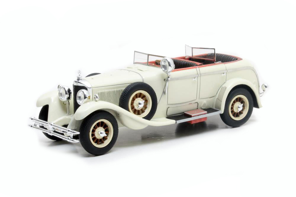 MERCEDES MODEL K TORPEDO TRANSFORMABLE SAOUTCHIK 1926 WHITE
