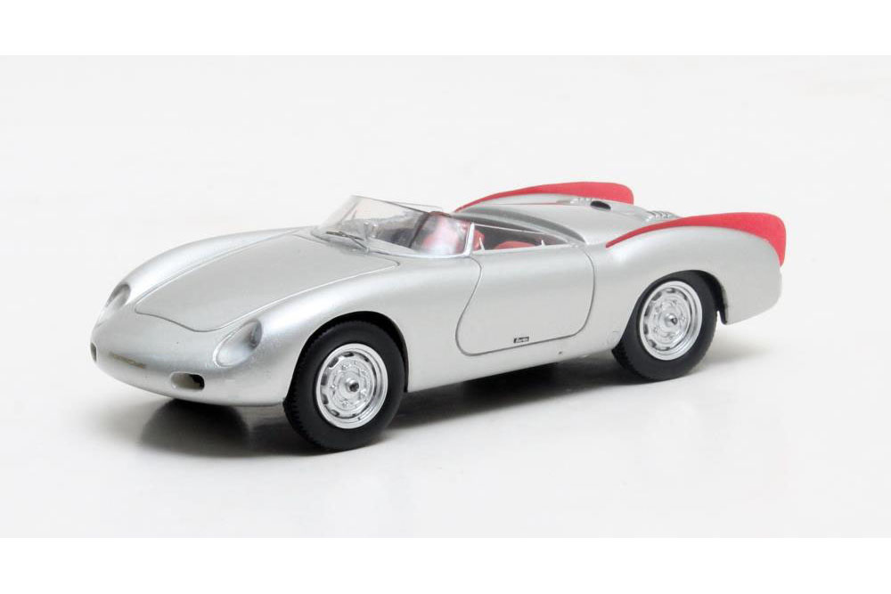PORSCHE 356 ZAGATO SPIDER 1958 SILVER RED