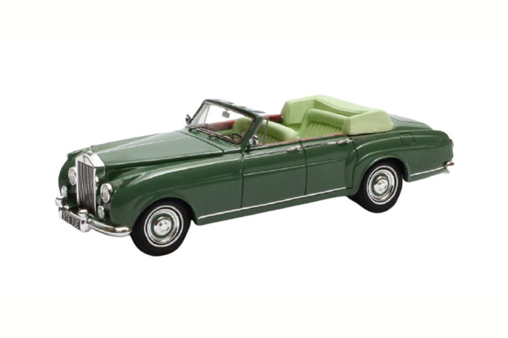 ROLLS-ROYCE SILVER CLOUD H.J. MULLINER CABRIOLET 4-DOORS #LLCB15 (OPEN) 1962 GREEN
