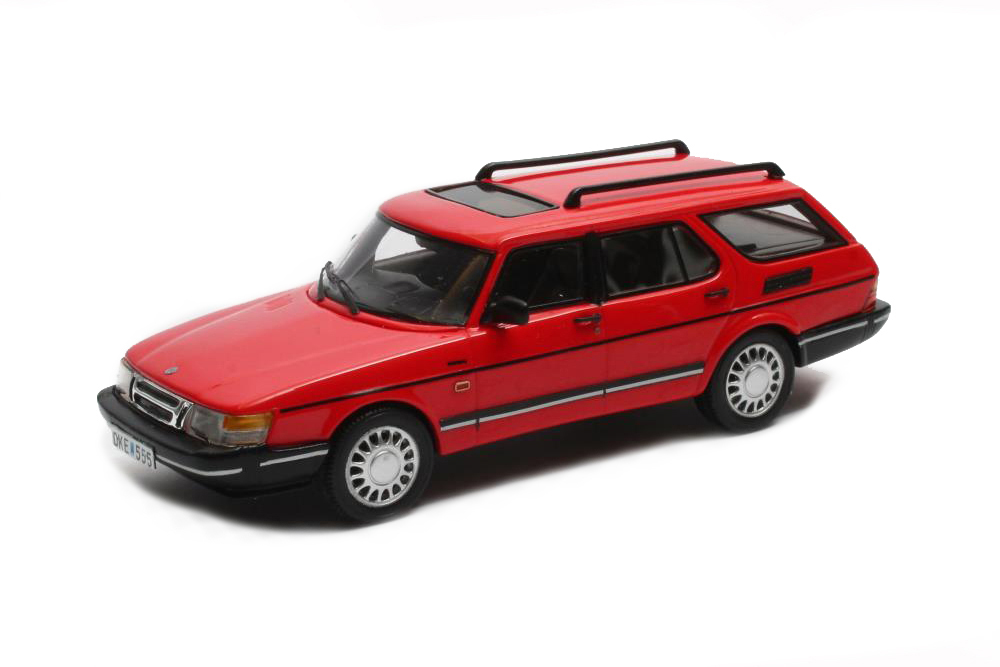 SAAB 900 SAFARI 1990 RED