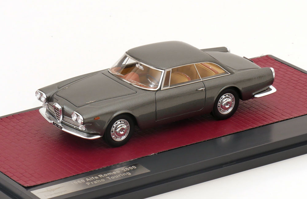 ALFA ROMEO 2000 PRAHO TOURING 1960 GREY METALLIC