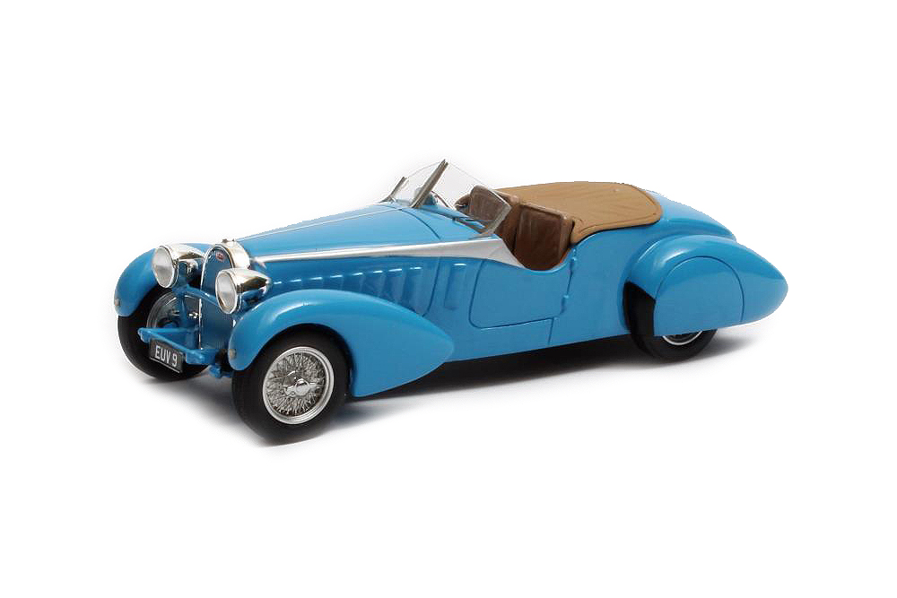 BUGATTI TYPE 57 TT TOURER THERESE BY BERTELLI #57316 1935 BLUE