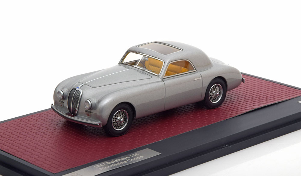 DELAHAYE 135 PININFARINA COUPE 1947 SILVER