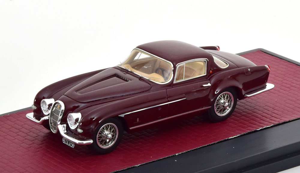 JAGUAR XK120 PININFARINA COUPE 1954 DARKRED