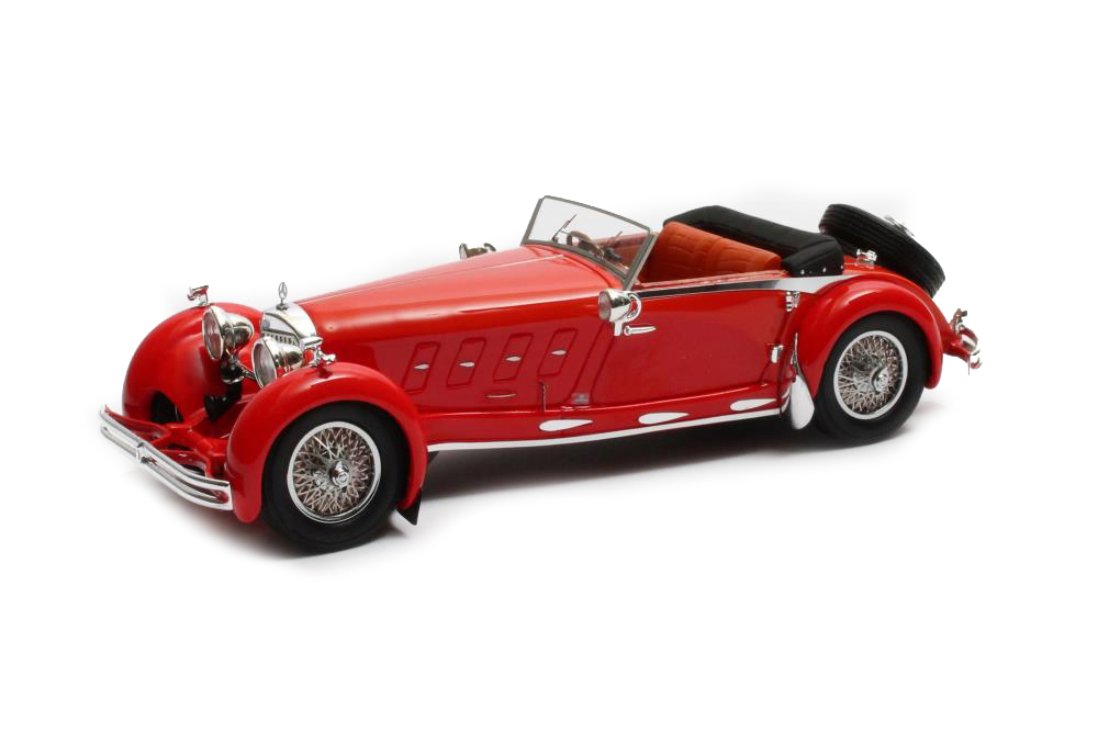 MERCEDES 680S ARMBRUSTER ROADSTER #35213 (OPEN) 1932 RED