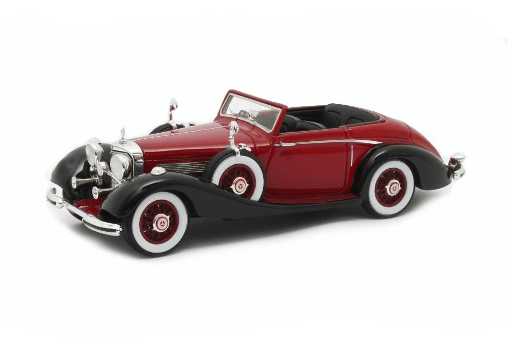 MERCEDES 540K ROADSTER LANCEFIELD #169317 (OPEN) 1938 RED