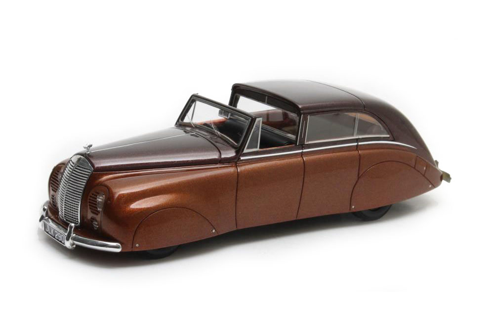 ROLLS-ROYCE SILVER WRAITH SEDANCA DE VILLE BY HOOPER NUBAR GULBELKIAN #WTA62 1947 BRONZE
