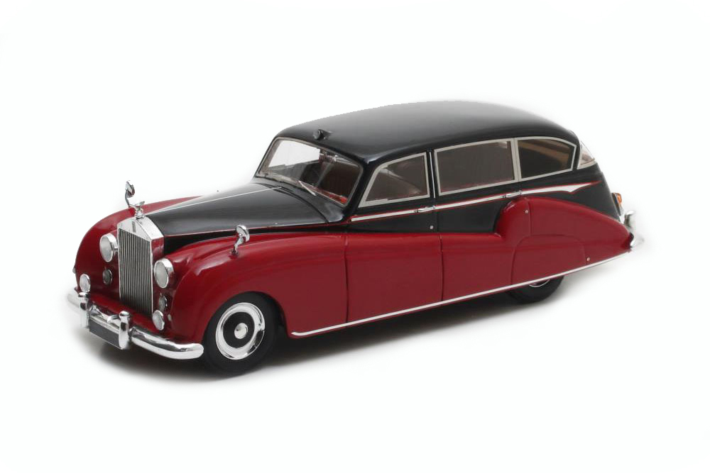 ROLLS-ROYCE SILVER WRAITH LIMOUSINE FREESTONE & WEBB #FLW26 1957 MAROON/BLACK