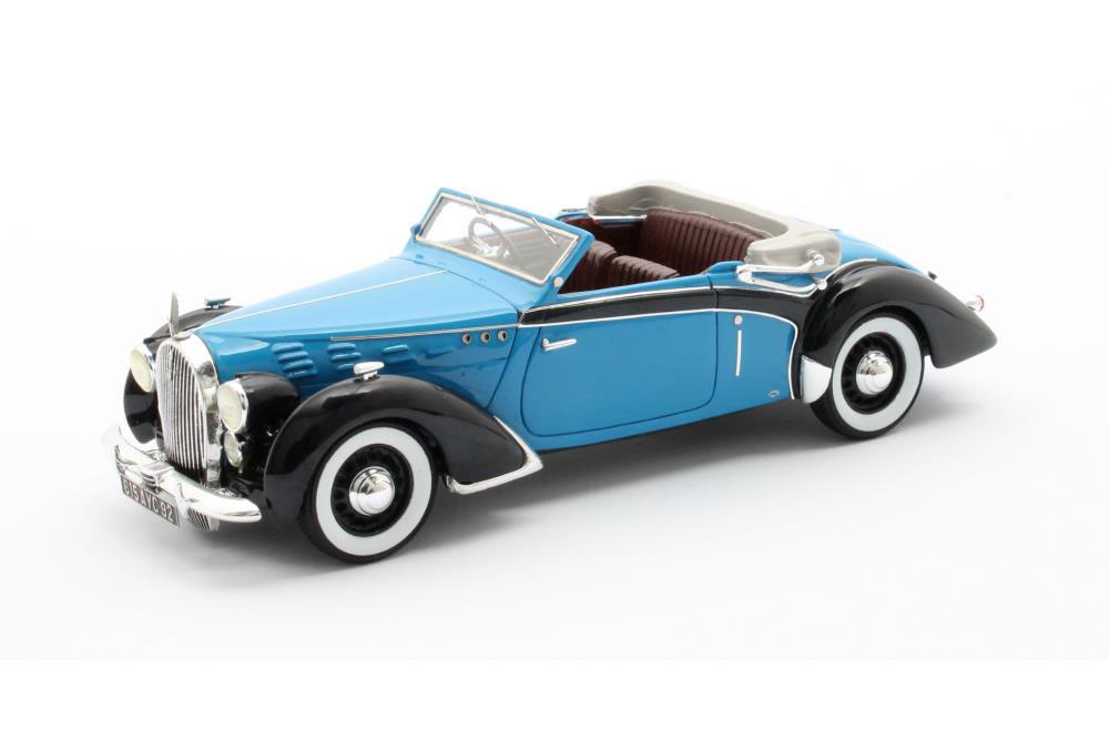 VOISIN C30 GOELETTE CABRIOLET DUBOS #60007 (OPEN) 1938 BLUE/BLACK