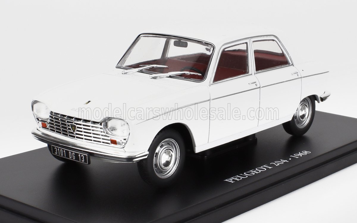 PEUGEOT 204 1968, WHITE