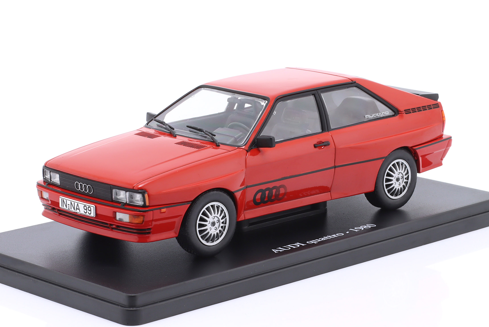 AUDI QUATTRO YEAR 1980 RED / АУДИ КВАТТРО КРАСНЫЙ