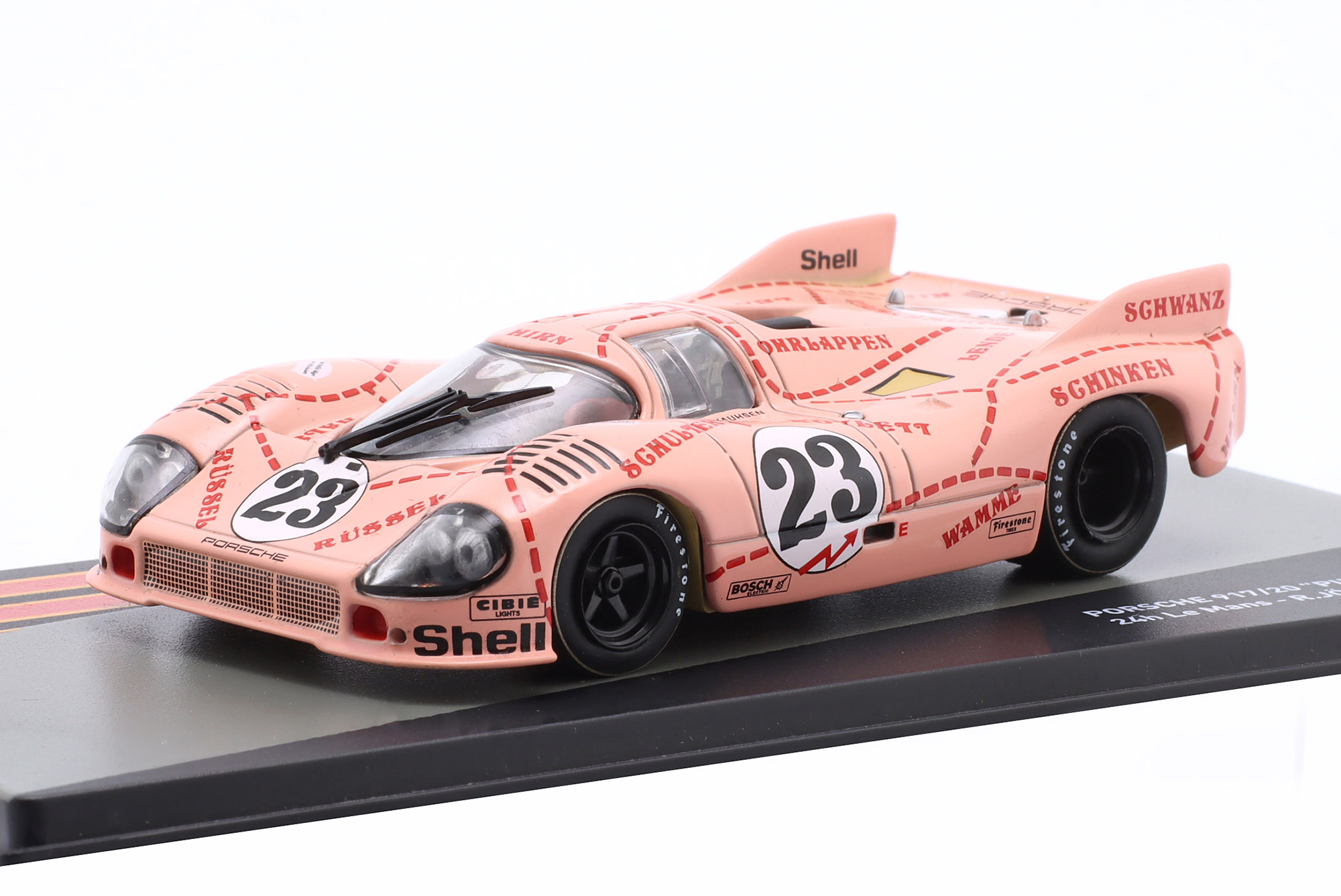 PORSCHE 917/20 PINK PIG #23 24H LEMANS 1971 KAUHSEN, JÖST / ПОРШЕ 917/20 РОЗОВЫЙ ПИГ 24 ЧАСА ЛЕ-МАН КАУХСЕН ДЖОСТ