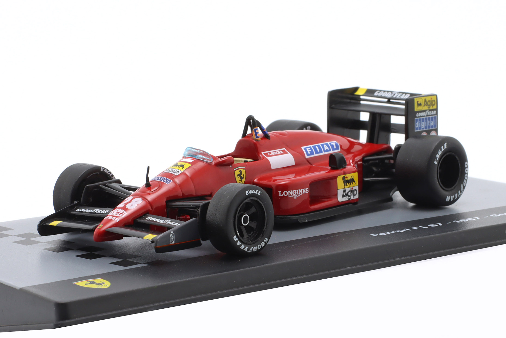 FERRARI F1/87 #28 FORMULA 1 1987 GERHARD BERGER / ФЕРРАРИ F1/87 ФОРМУЛА-1 ГЕРХАРД БЕРГЕР
