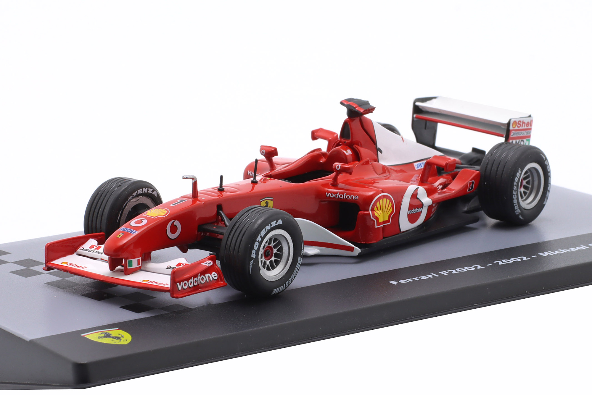 FERRARI F2002 #1 FORMULA 1 WORLD CHAMPION 2002 MICHAEL SCHUMACHER / ФЕРРАРИ F2002 ФОРМУЛА-1 ЧЕМПИОН МИРА МИХАЭЛЬ ШУМАХЕР