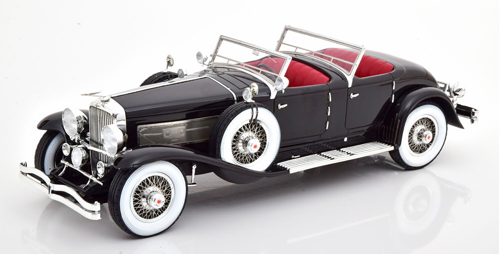 DUESENBERG SJ 2608 J-582 TORPEDO PHEATON WALKER LAGRANDE 1930 BLACK