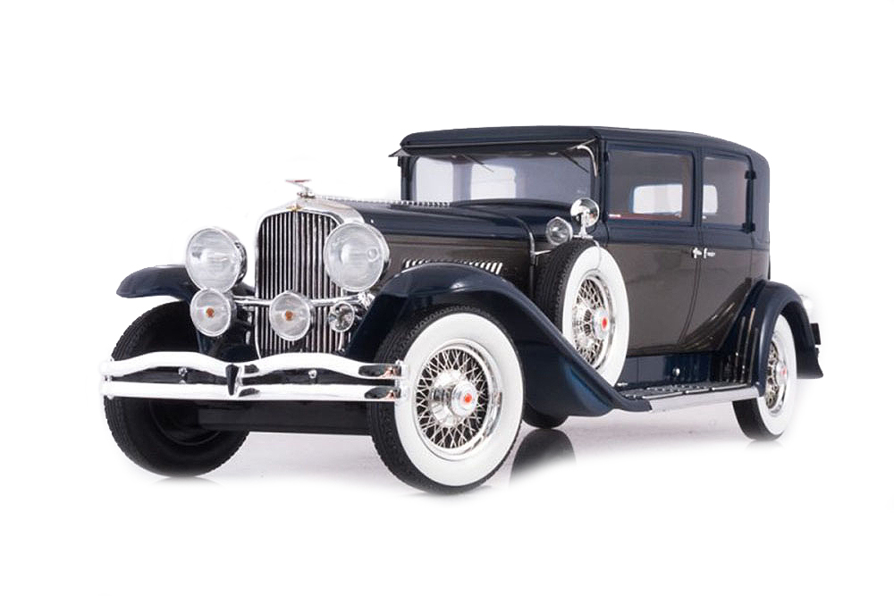 DUESENBERG MODEL J WILLOUGHBY BERLINE 1934 BLACK/SILVER / ДЮЗЕНБЕРГ МОДЕЛЬ J УИЛЛОУБИ БЕРЛИН 1934 ЧЕРНЫЙ/СЕРЕБРИСТЫЙ