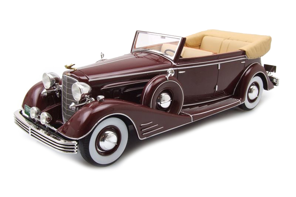 CADILLAC FLEETWOOD ALLWEATHER PHAETON 4 STK DARK RED / КАДИЛЛАК ФЛИТВУД ФАЭТОН