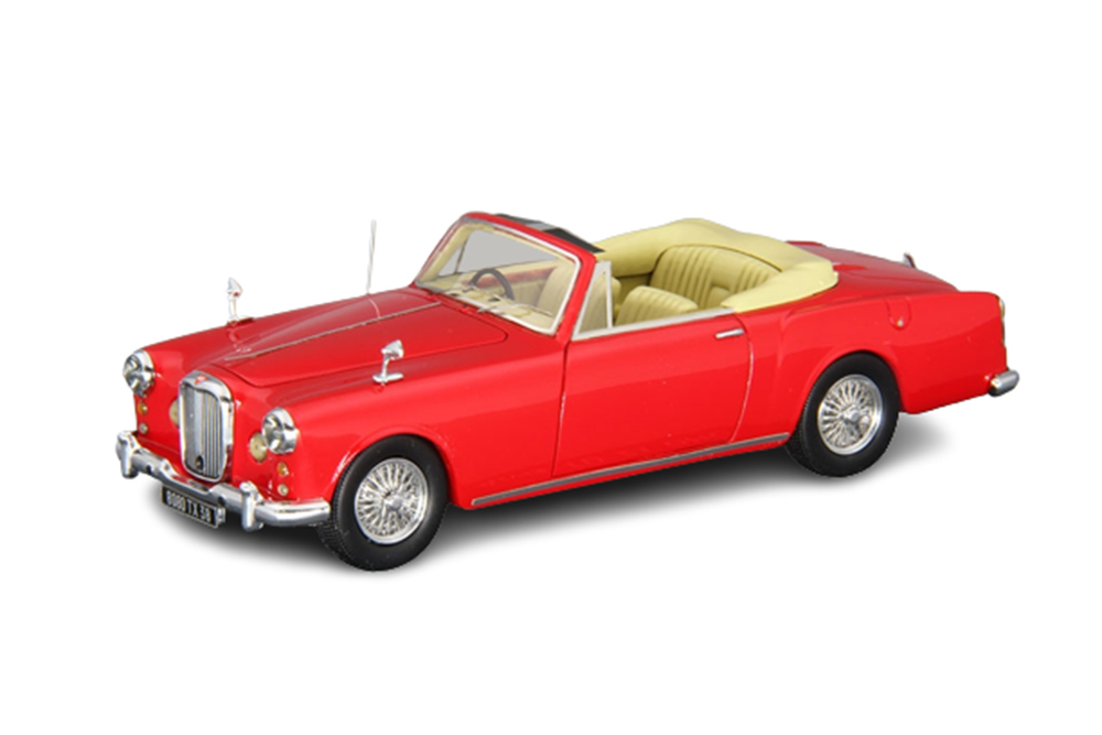 ALVIS TD21 DHC CABRIOLET 1960 RED / ALVIS TD21 DHC КАБРИОЛЕТ 1960 КРАСНЫЙ