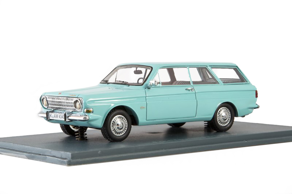 FORD P6 12M TURNIER 1966 LIGHT BLUE