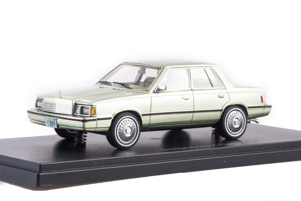 DODGE ARIES K-CAR 1983 GREEN METALLIC