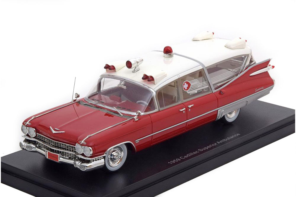CADILLAC S&S SUPERIOR CROWN ROYALE AMBULANCE 1959