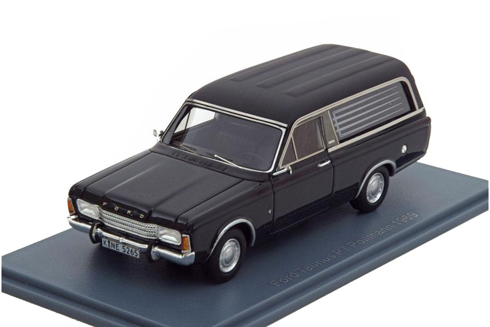 FORD TAUNUS P7 POLLMANN FUNERAL 1969 BLACK
