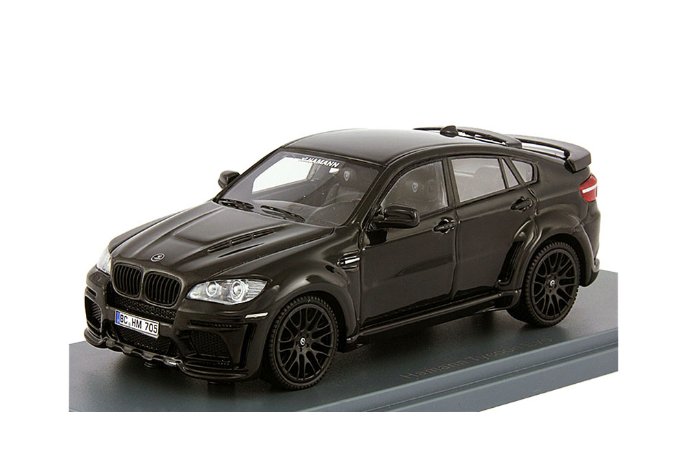 BMW X6M HAMANN TYCOON EVO 2011 BLACK METALLIC/DARK ANTHRACITE
