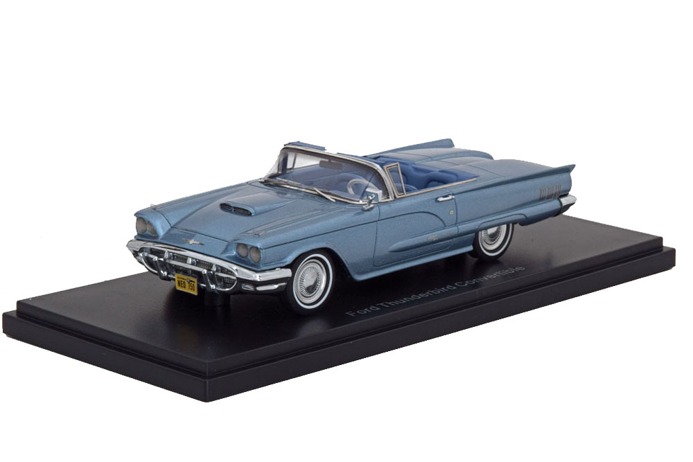 FORD THUNDERBIRD CONVERTIBLE 1960 METALLIC LIGHT BLUE