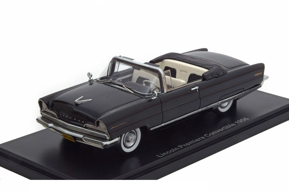 LINCOLN PREMIERE CONVERTIBLE 1956 BLACK