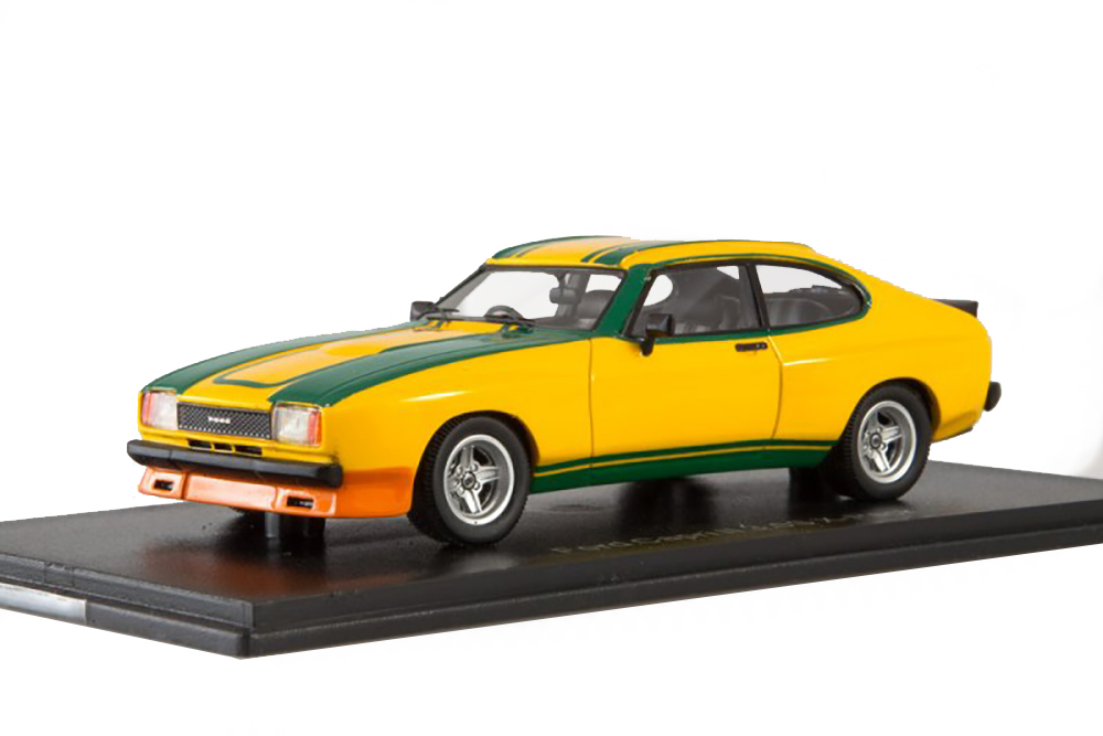 FORD CAPRI MKII X-PACK 1972 YELLOW/GREEN