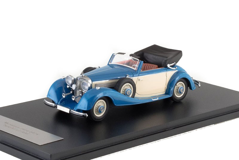 MERCEDES 540K TYP A CABRIOLET 1936 BLUE/BEIGE
