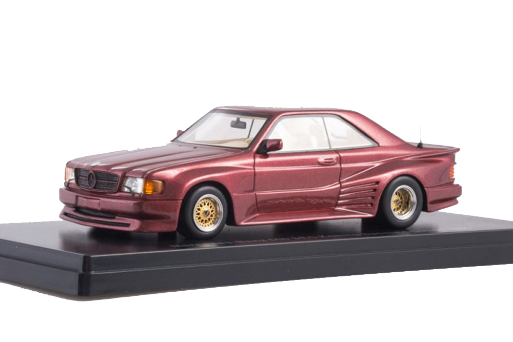 MERCEDES 500 SEC KOENIG SPECIALS 1986 DARK RED METALLIC / MERCEDES 500 SEC KOENIG SPECIALS 1986 ТЕМНО-КРАСНЫЙ МЕТАЛЛИК